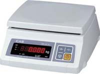 Весы CAS SW II-30 (один дисплей, LED), порционные в Нижнем Тагиле