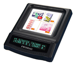 Настольный вакуум-флуоресцентный (VFD) Дисплей покупателя с монетницей DSP802U в Нижнем Тагиле