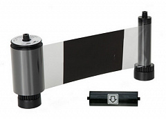 Черная лента с оверлеем (KO) на 3000 оттисков с чистящим роликом; для принтера Advent SOLID 700 в Нижнем Тагиле