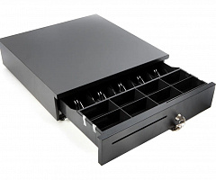 Денежный ящик G-Sense 410XL, чёрный, Epson, электромеханический в Нижнем Тагиле