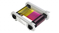 Полноцветная лента (YMCKO) на 500 оттисков с чистящим роликом; для принтера Advent SOLID 700 в Нижнем Тагиле